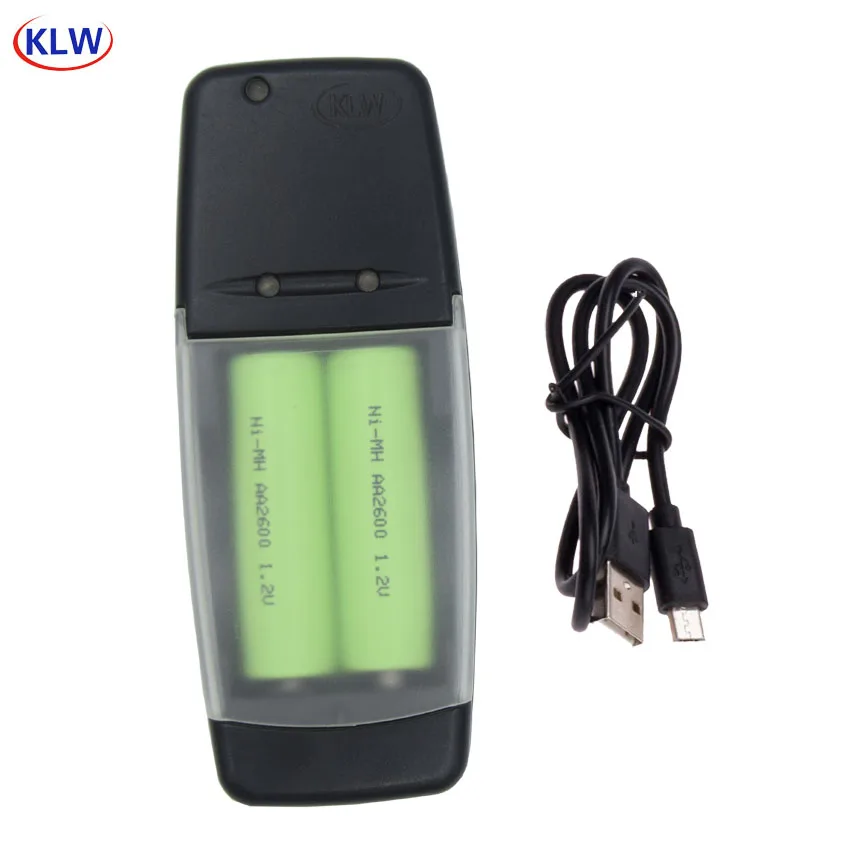 

2 slots LED display Smart USB Battery Charger for Rechargeable 1.2V AA AAA NiMh NiCd Battery intelligent battery charger