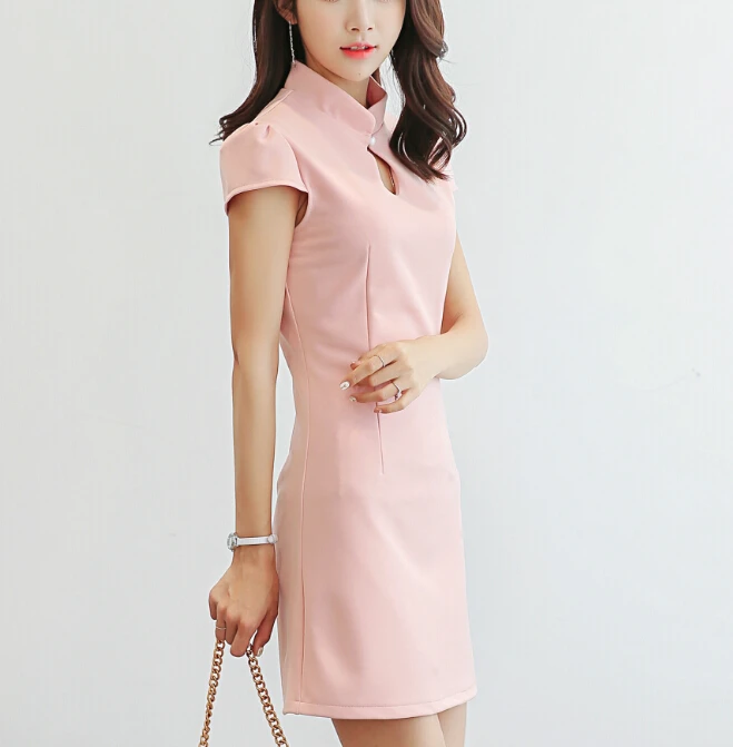 Платье женское с коротким рукавом черное розовое|dress vestidos|womens clothingpink bodycon dress |