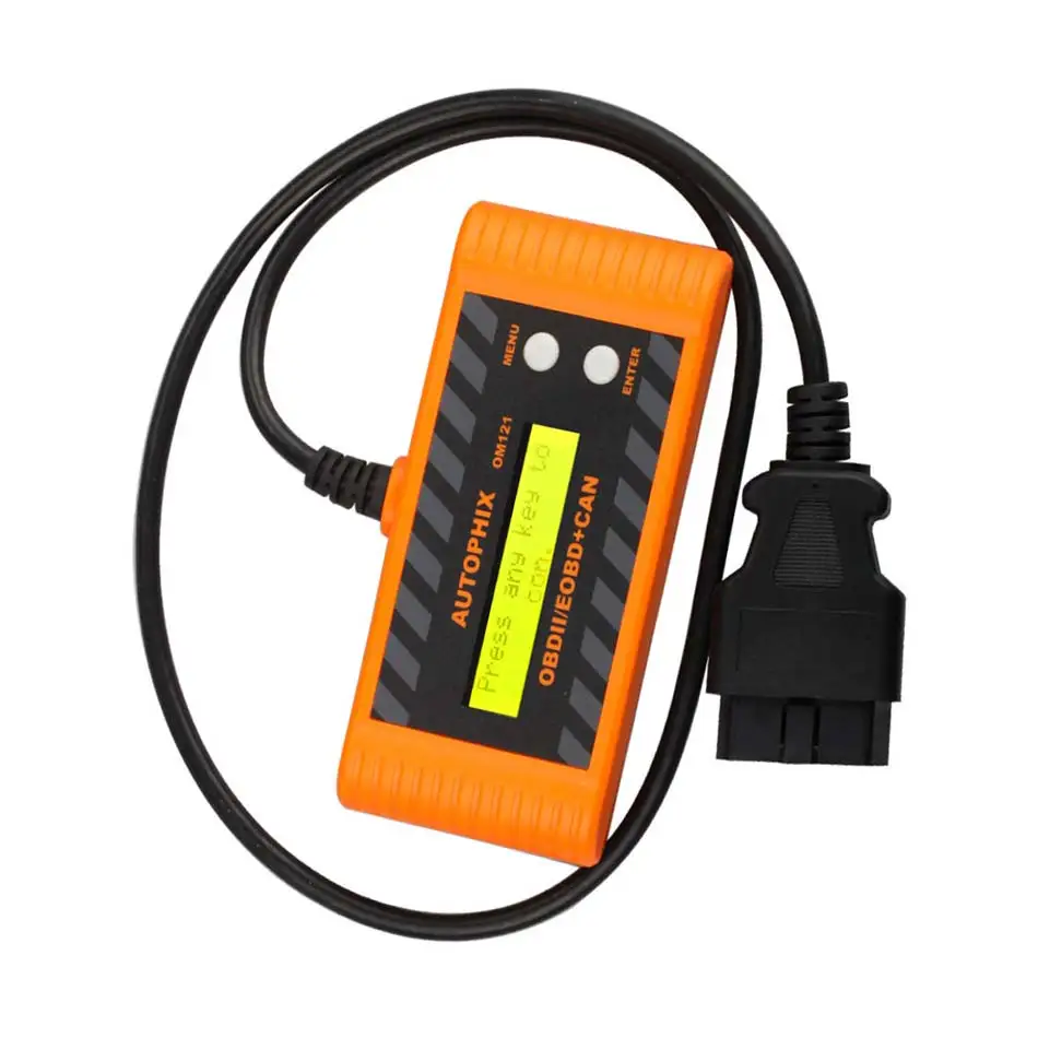 Автомобильный OBD2 автоматический сканер Autophix OM121 EOBD obd 2 obd2 может сканировать
