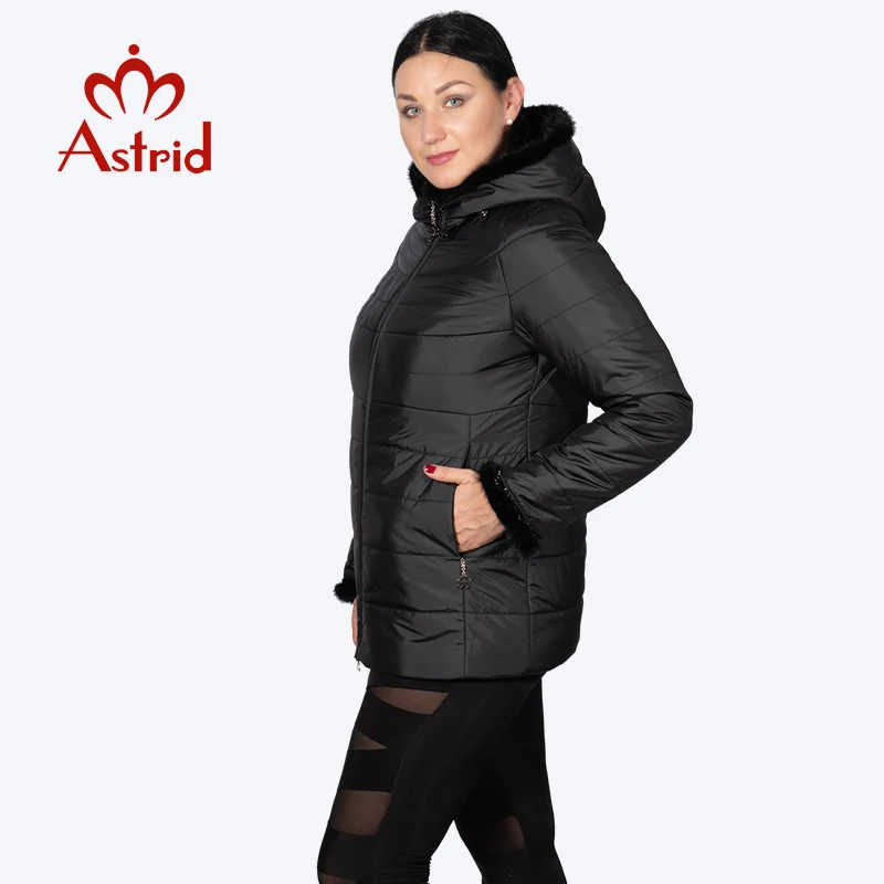 Goede Hotsale Winter Jas Vrouwelijke Jas Korte Hooded Plus Size Warme Manchetten Harige Vrouwen Jas Manen Kleding Oekraïne Jassen Am  2059