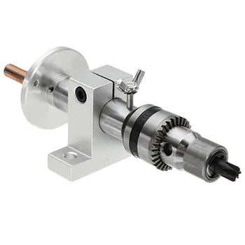 

THGS 1Pc Live Lathe Center Head With Chuck Diy Accessories For Mini Lathe Machine Revolving Lathe Centre Woodworking Tool