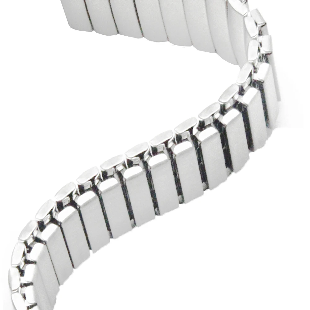 Ремешок из нержавеющей стали для Casio BEM 302 307 501 506 517 EF MTP 16 18 20 22 24 мм эластичный
