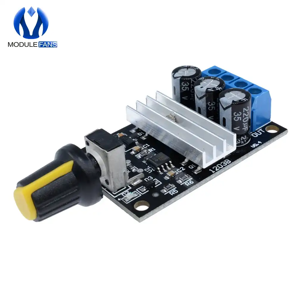 5V to 12V USB Fan Speed Controller Control Switch Fan Stepless Module