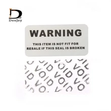 Новая гарантийная печать этикетка питомец клейкая наклейка, оставляющая слово "пустота", если удалена 700 шт. в партии