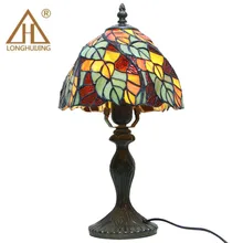 Настольная лампа Тиффани E27 барокко прикроватная лампа для спальни креативная Мода ретро настольная лампа