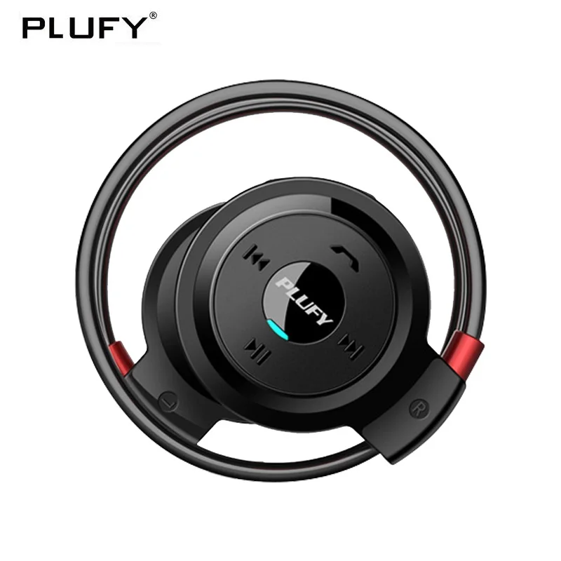 Беспроводные Bluetooth наушники PLUFY Спортивная гарнитура для бега с защитой от