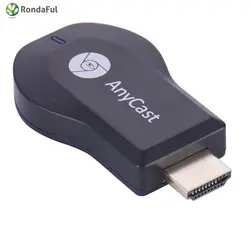 AnyCast ТВ-палка Беспроводная DLNA Airplay мобильный роутер для мини-ПК Мультимедийный проигрыватель на Android ТВ-палка пуш-ап хром Литой Wi-Fi дисплей