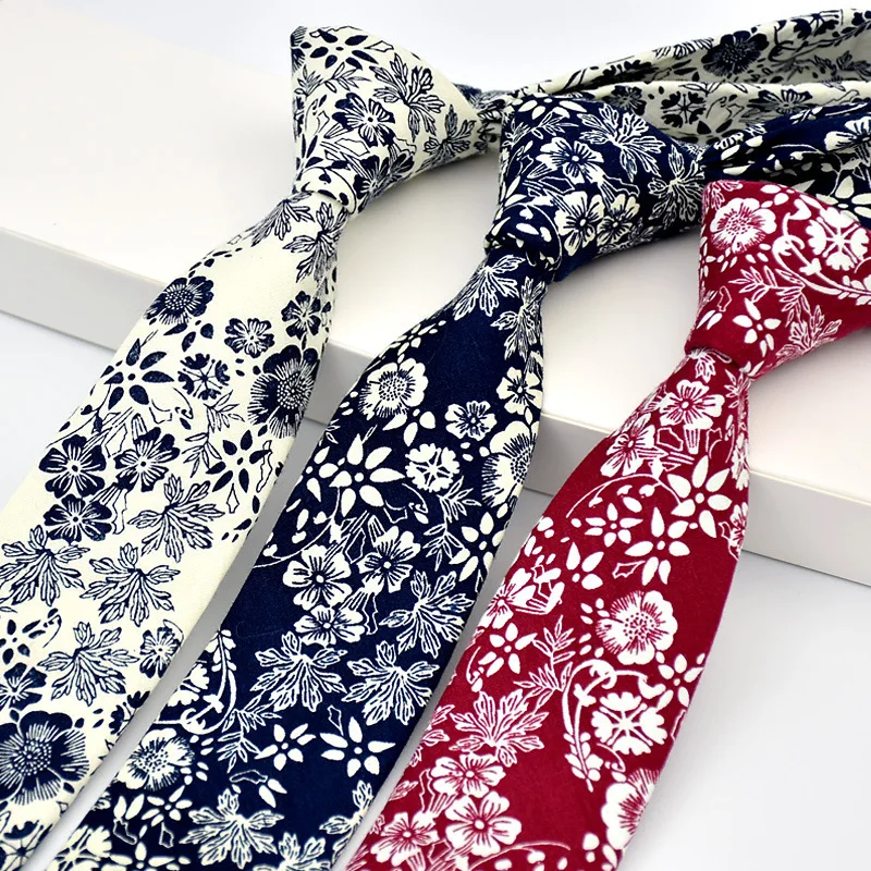 

2016 Men's High-grade Cotton Fabric Printing Fashion Casual Tie Men's Neckties Pictures Show The Necessary Free Shipping