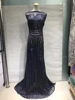 

VILLIEA French Glittery African Lace Fabric High Quality White Lace Nigerian Lace Fabric 2019 High Quality Lace With Sequins