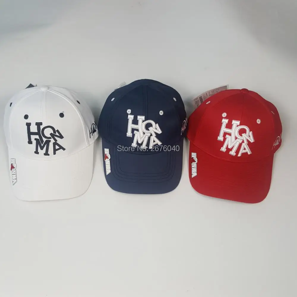Topi Golf Honma Baseball Cap Kolam Hat 
