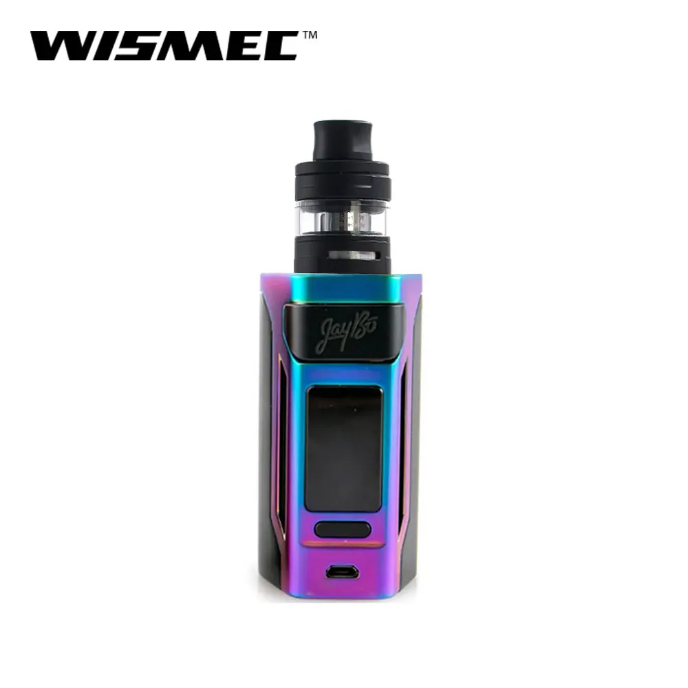Оригинальный Wismec рел RX2 20700 TC коробка мод и 2 мл Eleaf Elllo S выход бака 200 Вт VW/TC/TCR режим