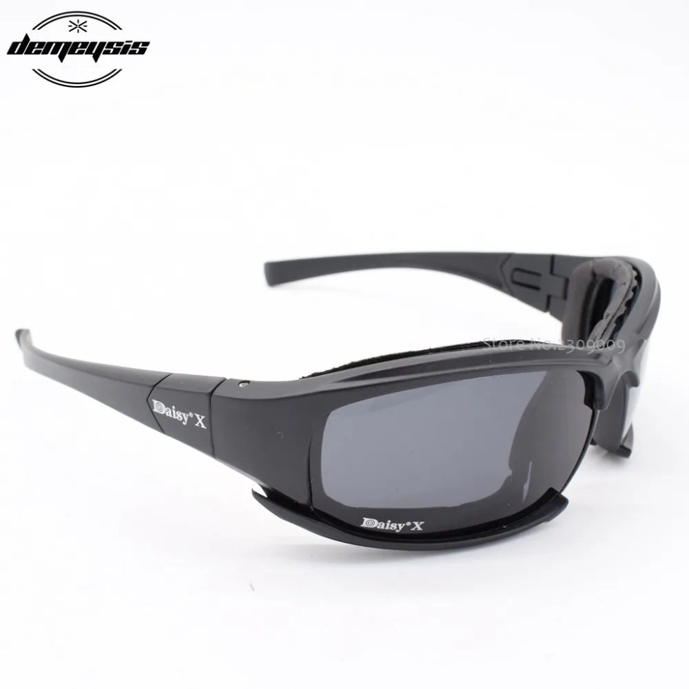 Daisy Tactical Military Sunglasses with 4 Lens