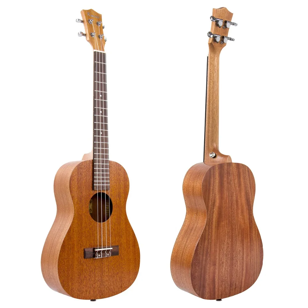 Kmise Baritone Гавайская гитара 30 дюймов из красного дерева Ukelele Uke 4 струны Гавайская гитара