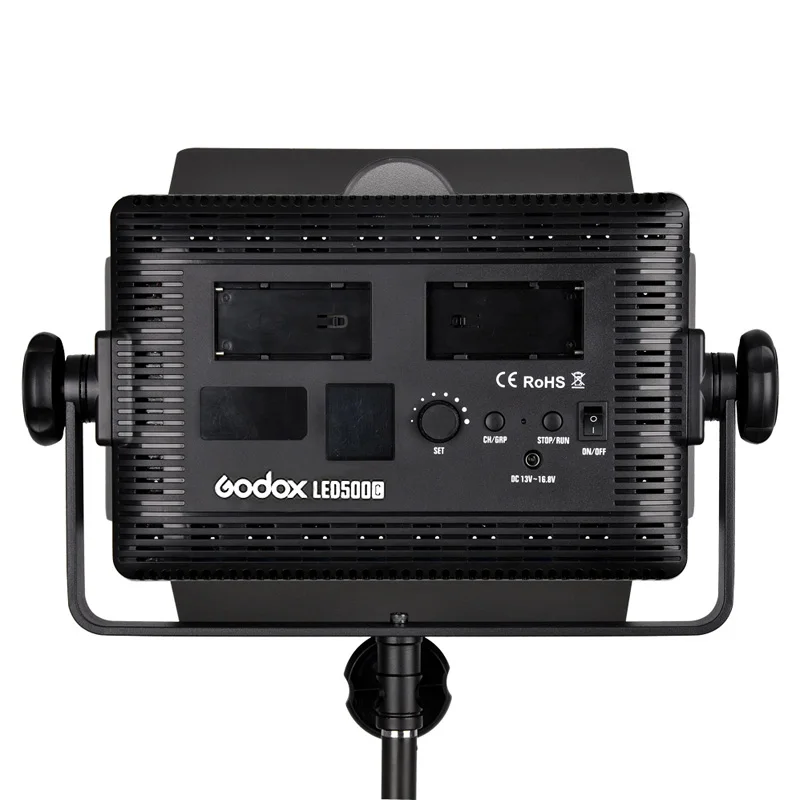 Godox 2x светодиодный 500C 500 светильник панели 3300 5600K двухцветный видео Светильник ing