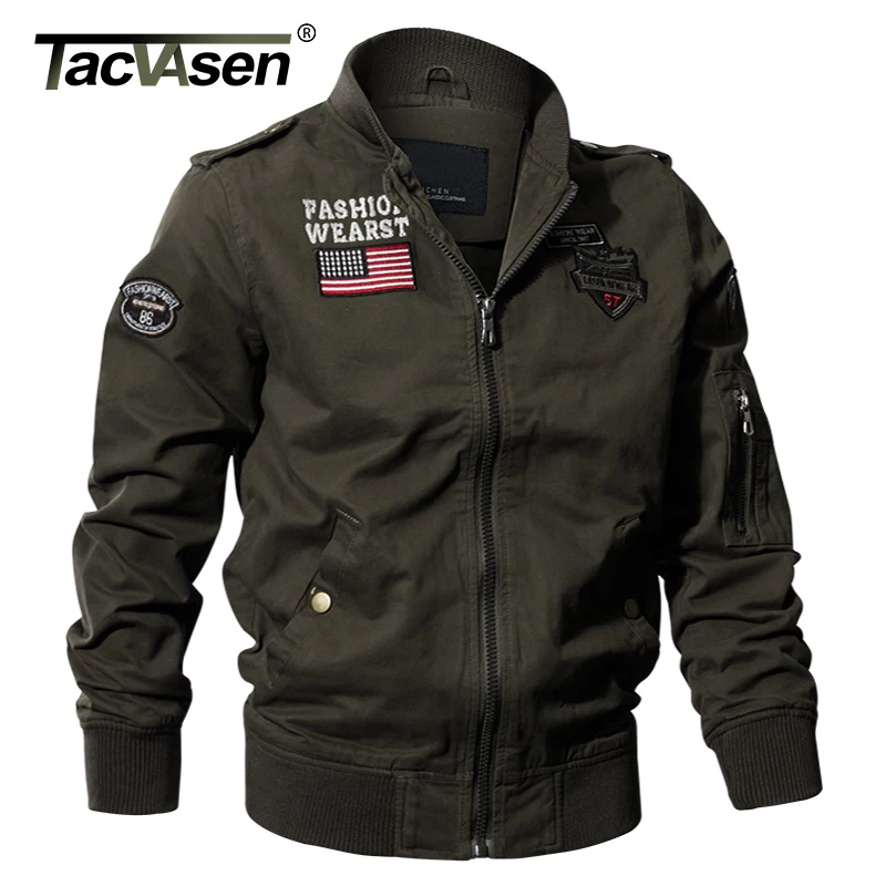 012 Fuerza Carga De Tacvasen Hombres Táctica Td Chaqueta Vuelo khaki army Abrigo Piloto Ejército Aérea qzqq Otoño La Del Militar Green Black Chaquetas ZfOUZIqw