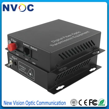 

1Channel PCM Voice Telephone Fiber Optical Media Converter, FC,Single mode,1310/1550nm,FC,SM,20KM,Euro Charger,External Power