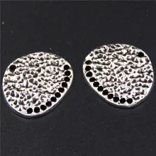 

10pcs Silver Plated 11 hole oval connector for earrings necklace bracelet DIY charm jewelry handmade accessories A360