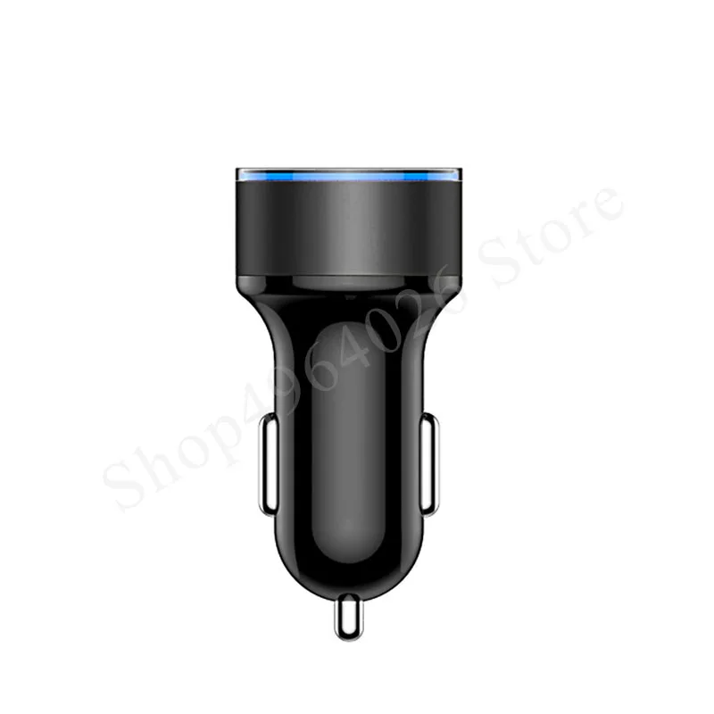 Светодиодный Дисплей 3.1A 5 V двойной зарядное устройство USB для телефона Зарядное устройство для Chevrolet Spark EV Volvo Camaro Корвет Captiva Chevy Silverado - Название цвета: Black