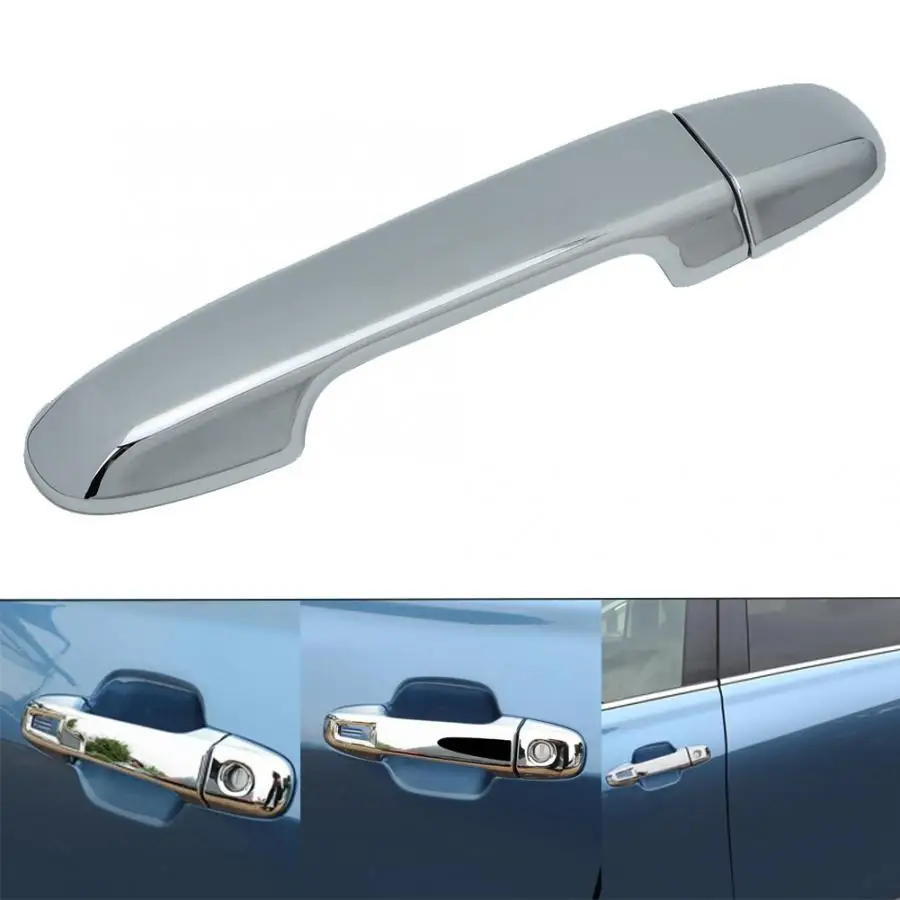

8 pcs Car Electroplating Door Handle Cover Trim Fit for Subaru Forester SK 2019 Door Handle Cover Trim auto parts