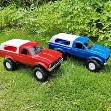 WPL C24 пульт дистанционного управления 1:16 4WD 2,4G военный рок Buggy Crawler внедорожник RC автомобиль новинка синий пикап игрушка Новое поступление 02019