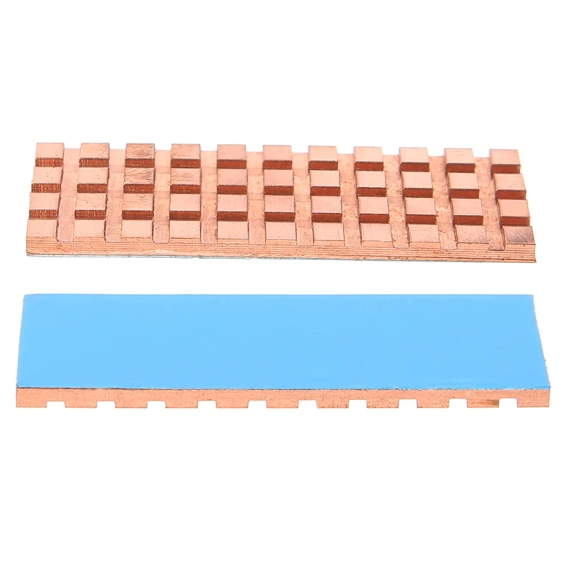 

Ultra Thin Pure Copper Cooling M.2 2260 Solid Hard Disk Cooler Heat Sink