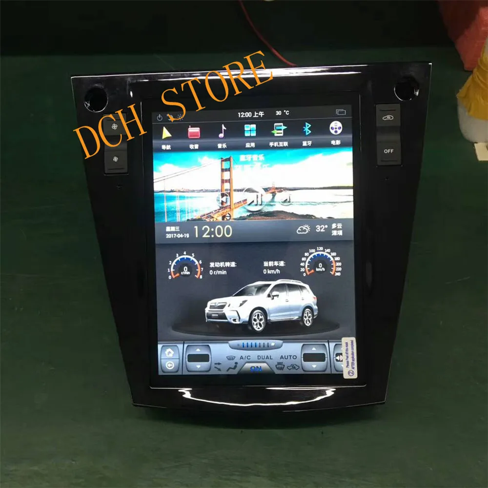 10,4 ''вертикальный экран Tesla стиль Android 8,1 автомобильный DVD gps навигатор плеер для Subaru forester XV 2013 PX6