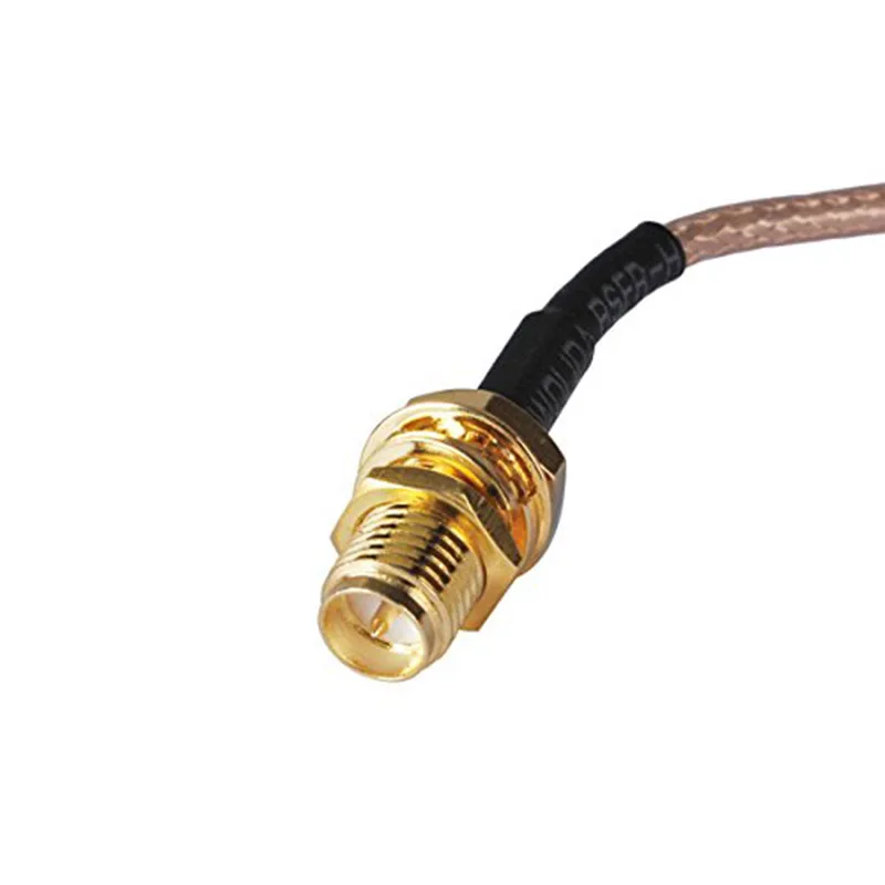 RG316D Double Shielded Silver RP SMA Female to RP SMA Female