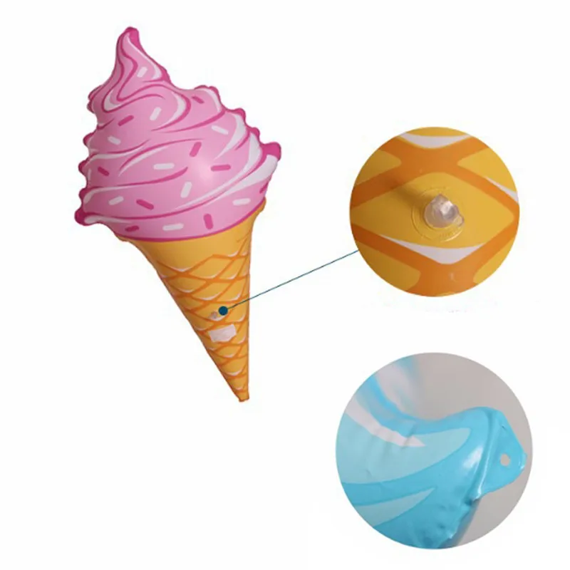 Забавные игрушки для купания 90 см Надувное мороженое бассейн из ПВХ надувной матрас 2018 летние должны имущими Открытый Водные игрушки для