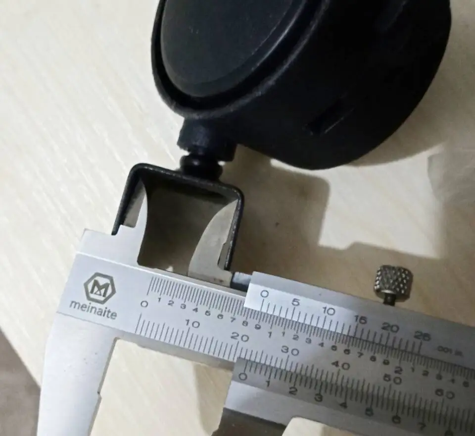 2 pces 1.5 polegadas 2 polegadas preto