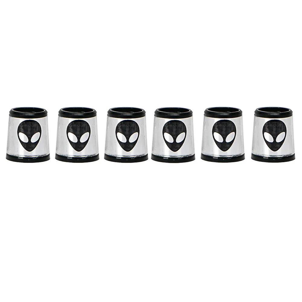 GOLF ferrules for irons and wedges spec : inner * higher* outer size 9.3 *15*13.5 mm white with black Skull Free shipping | Спорт и