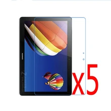 5x пленки+ 5x Ткань Премиум HD кристально чистая Защитная пленка для huawei mediapad 10fhd 10 Link S10-201U S10-231U