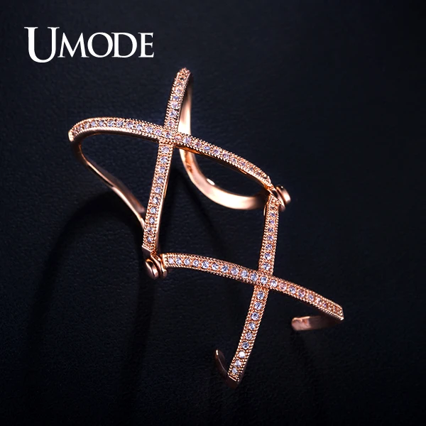 font b UMODE b font Knuckle font b Ring b font Rose Gold Platinum Plated