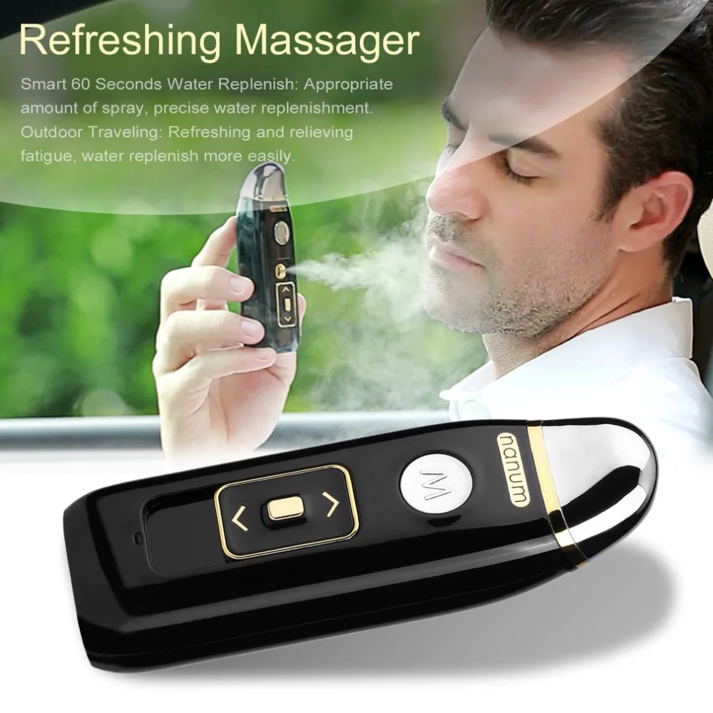 Multi-functional Car Humidifier Diffuser Vibrating Massager Car Air Humidifier Purifier Freshener with USB Car Charger