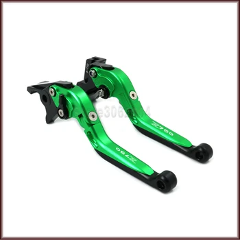 

For KAWASAKI Z750 Z 750 2003-2006 2005 Motorcycle Accessories Folding Extendable Adjustable Brakes Clutch Levers With LOGO CNC
