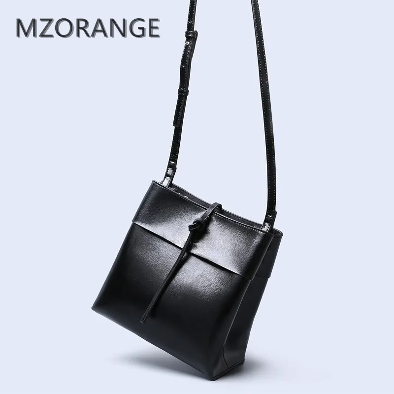 

MZORANGE 2018 Brand women Genuine leather bags Real leather Flap Small messenger Crossbody bags Vintage Zipper girl bag