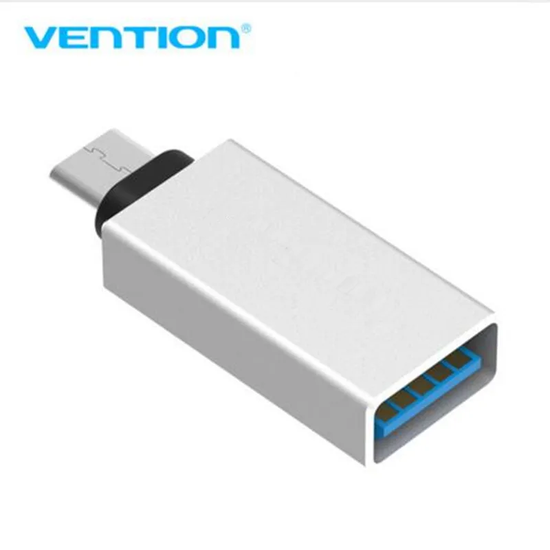 Vention USB 3,1 Тип C штекерным USB 3,0 Женский конвертер адаптер OTG функция для Macbook для Google Chromebook. - изображение