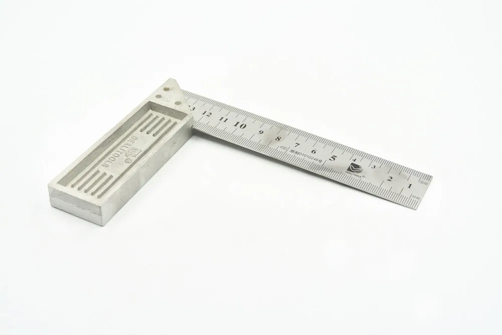 15cm Length 90 Degree Angle Stainless Steel Ruler Steel Squarein