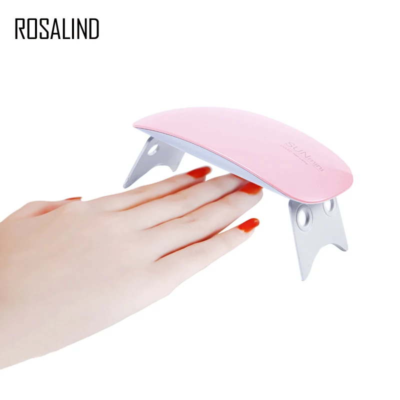 

ROSALIND SUNmini2 UV Nail lamp LED Nail Dryer Curing Nails Gel UV Gel Polish Dryer Portable Mouse Shape Travel Nail Art Tool