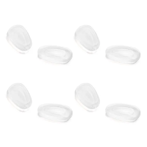 Mryok резиновый комплект сменные прозрачные носоупоры для-Оукли Holbrook металлические солнцезащитные очки OO4123 - Цвет: 4 Pairs