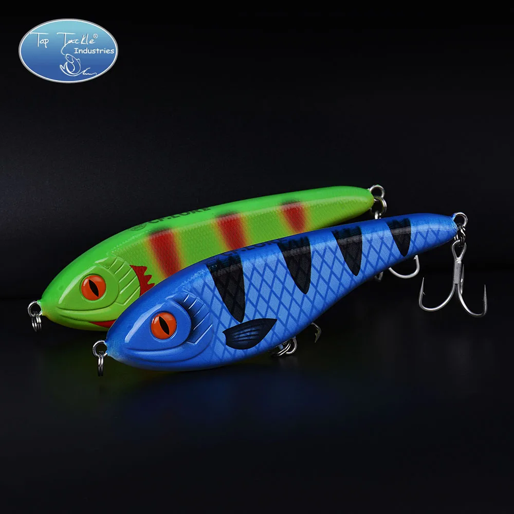 Buy Hot Muskie Pike Taimen Artificial Hard Jerk Bait Fishing Lure quality+