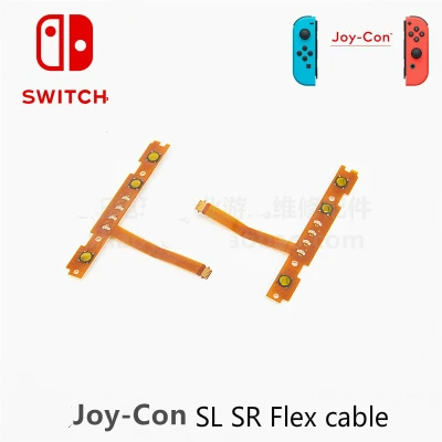 Переключатель Joycon SL SR левая и правая кнопка с гибкий кабель LED для Kind NS переключатель Joy-Con