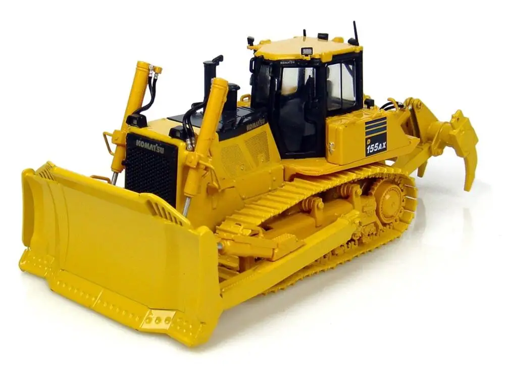 1:50 Масштаб UH8010 Komatsu D155AX-7 бульдозер w/рыхлитель строительная машина игрушка для украшения, коллекция, подарок - Цвет: Цвет: желтый