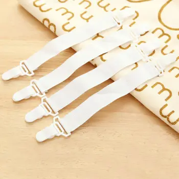 

4 pcs Super Mattress Cover Blankets Grippers Holder Elastic Bed Sheet Clip Fasteners Fixing Slip-Resistant Belt