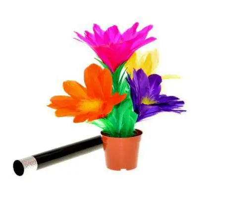 Jumbo Magic Cane to Flower (Stage version) - Magic Trick,Accessories,mentalism,stage magic props,close up,comedy dove frame one dove version magic tricks amazing stage magia dove appearing from picture illusions accessories gimmick props