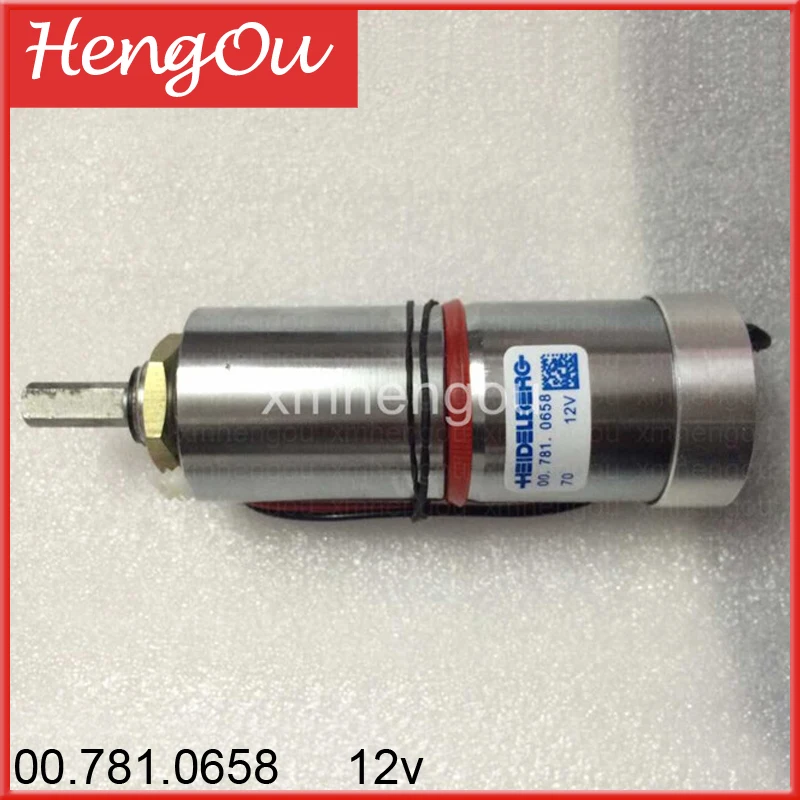 

1 Piece Hengoucn Printing Machine Motor 00.781.0658 High Quality Replacement 12V motor