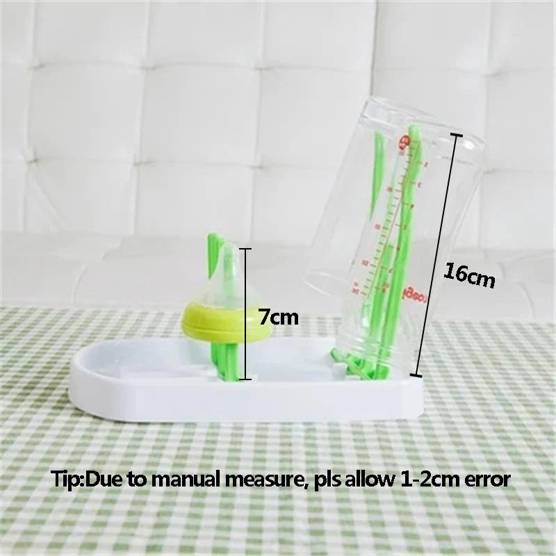 Baby Bottle Foldable Stand Kids Nipple Easy Clean Drying Rack Cute Drier Infant Pacifier Holder Portable Water CleanShelf T0705 (8)