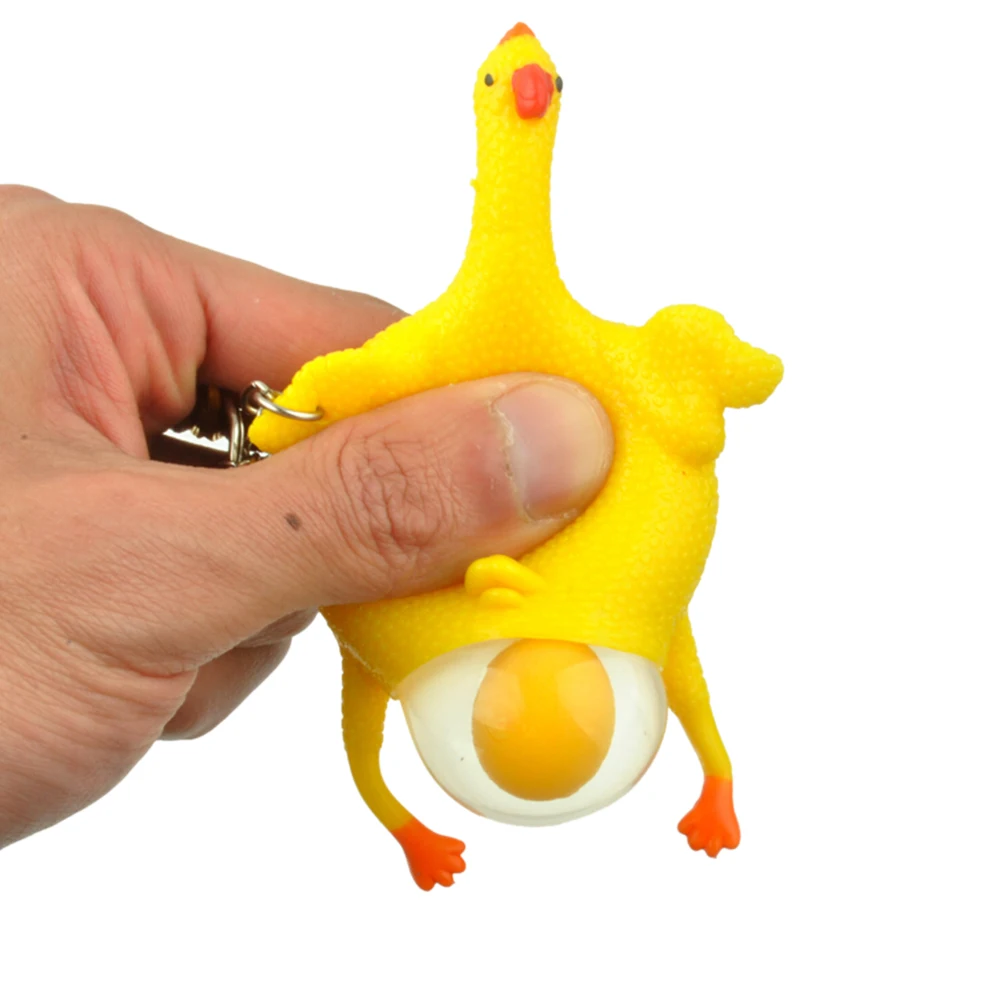 

Chicken Eggs Squishy Anti Stress Squeeze Toys gadgets squeeze Funny Surprise Toy Novelty toy Autism Mood Squeeze Relief