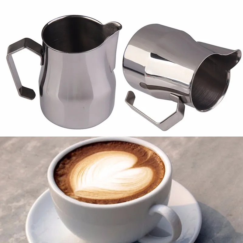 Высокое качество нержавеющая сталь кофе кувшин чашка эспрессо для Moka Кофе Молоко Латте искусство вспенивания кувшин