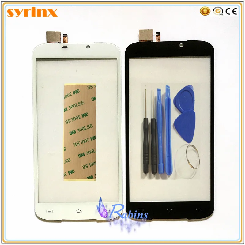 SYRINX 5 дюймовый сенсорный экран сенсор для DOOGEE X6 дигитайзер Панель переднее стекло
