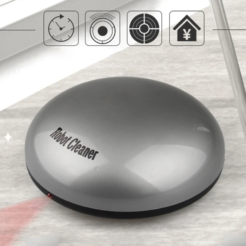 SKYMEN Slim Dust Vacuum Cleaner Robot Cleaning Remove Floor Sweeping Suction Mop Auto